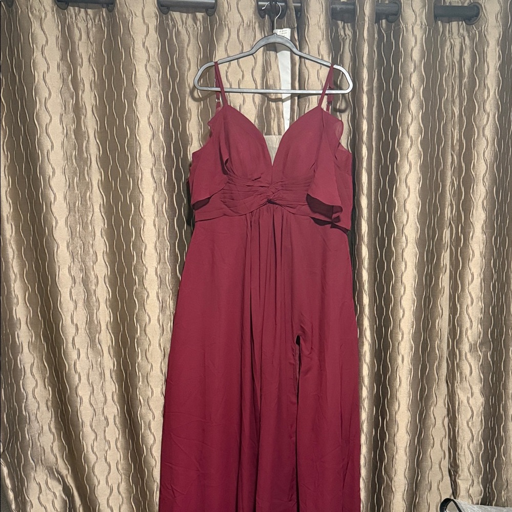 New Burgundy Women's Dress 14